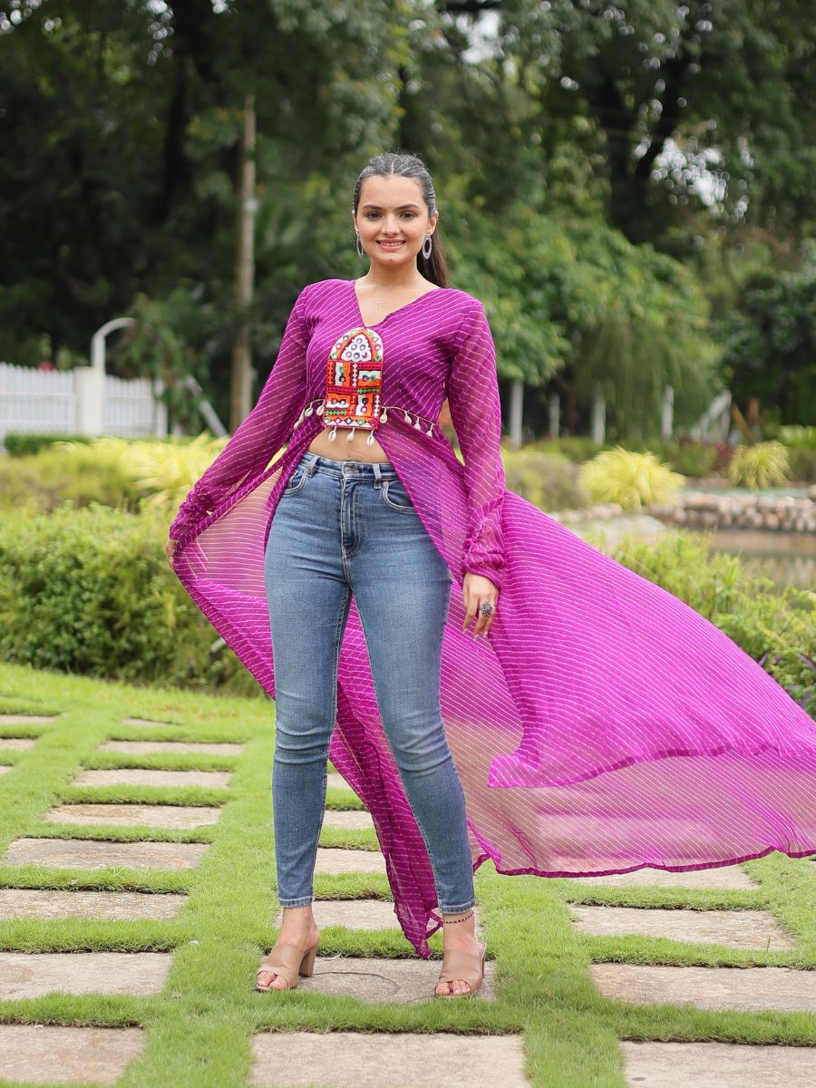 PREMIUM READYMADE DESIGNER FRONT OPEN LONG KURTI COLLECTIONS