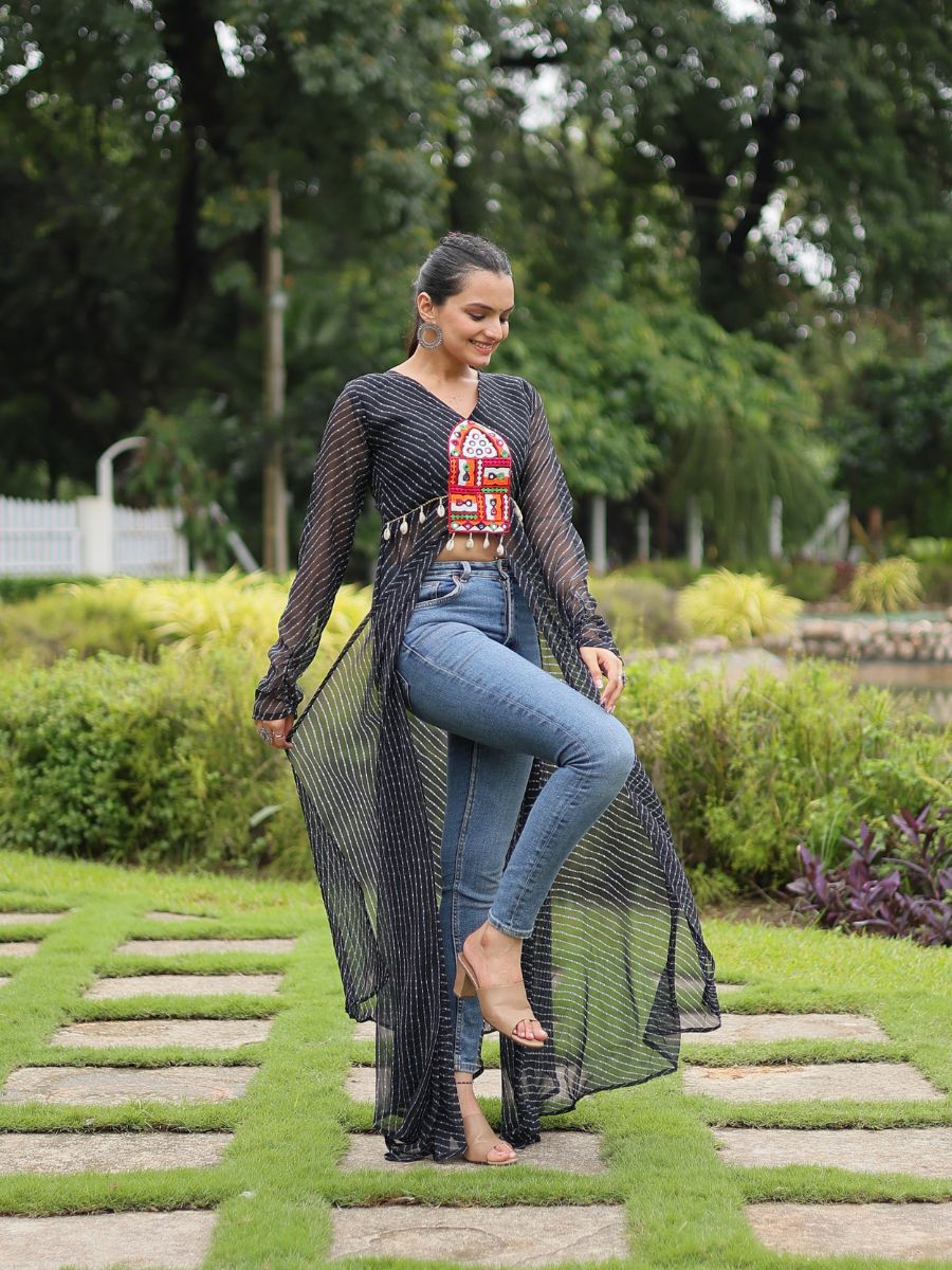 PREMIUM READYMADE DESIGNER FRONT OPEN LONG KURTI COLLECTIONS