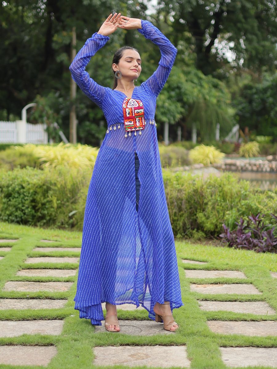 PREMIUM READYMADE DESIGNER FRONT OPEN LONG KURTI COLLECTIONS