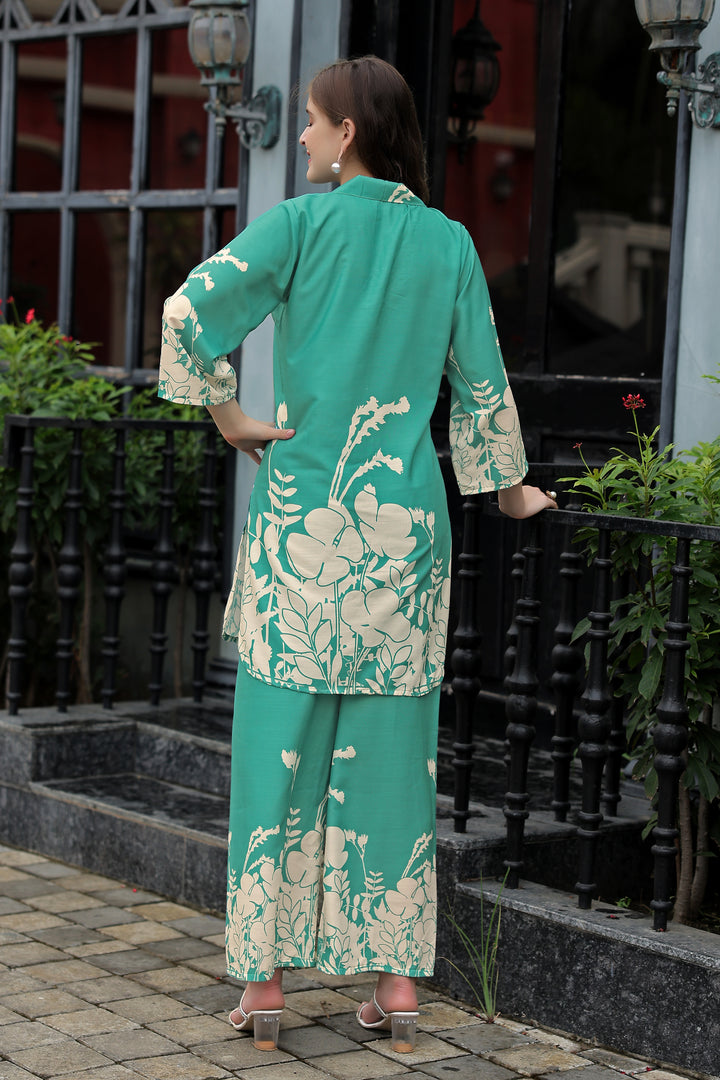 LIGHT  SKY  COLOR  CO-ORD  SET