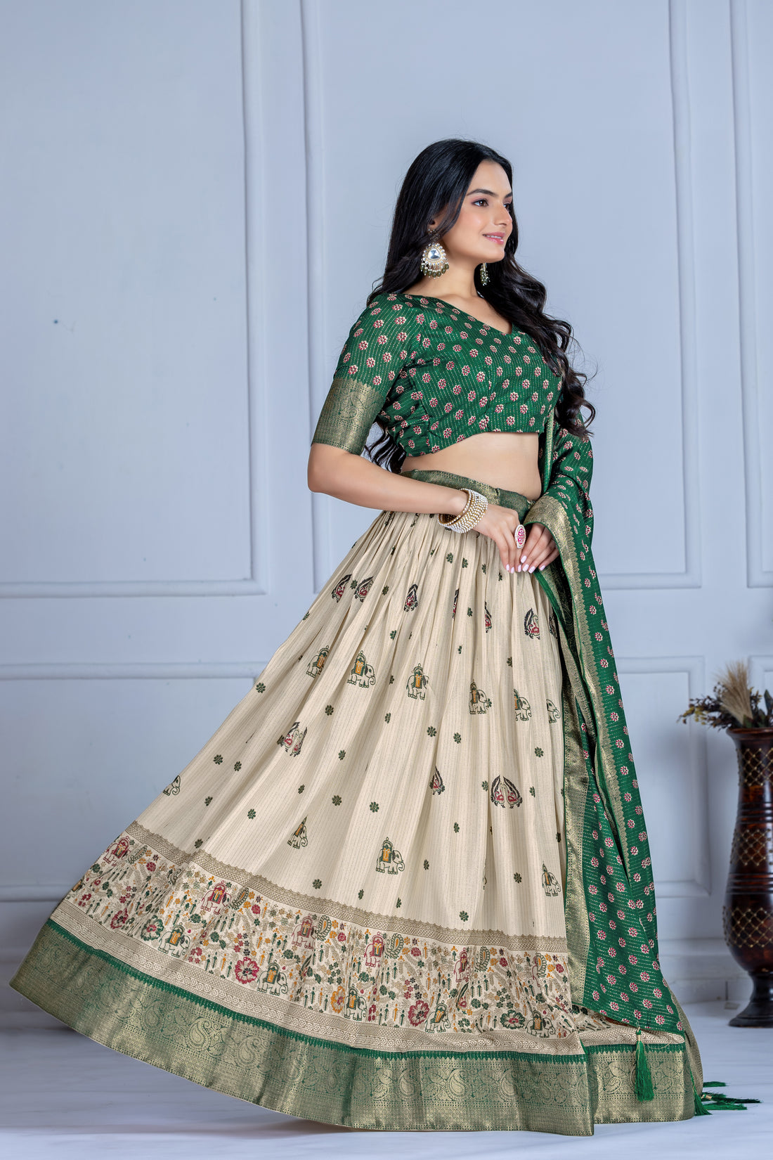 Modern souls. Presenting our latest lehenga collection