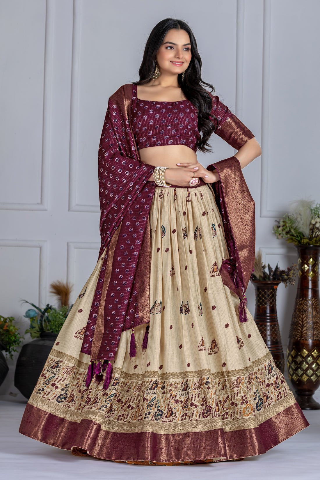 Modern souls. Presenting our latest lehenga collection