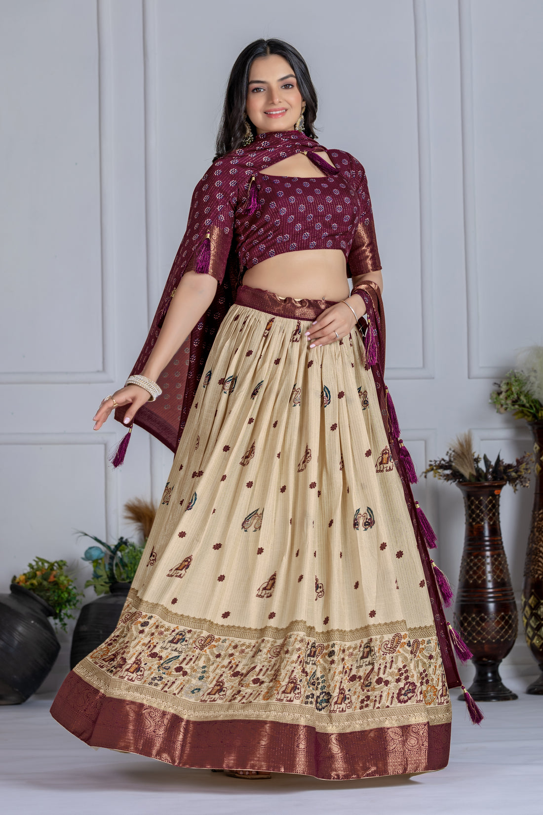 Modern souls. Presenting our latest lehenga collection