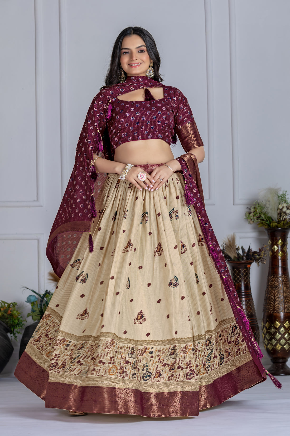 Modern souls. Presenting our latest lehenga collection