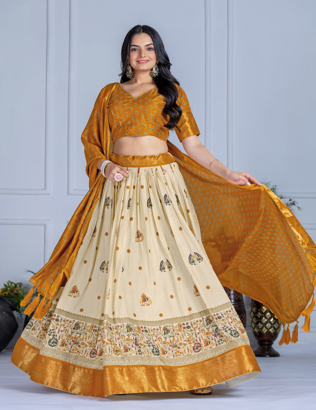 Modern souls. Presenting our latest lehenga collection