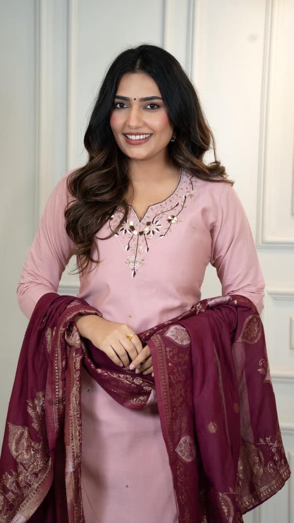 Designers Kurti Pent Dupatta Set