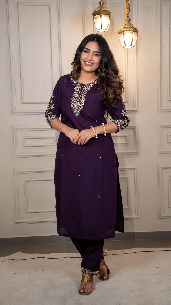 Designers Kurti Pent Dupatta Set