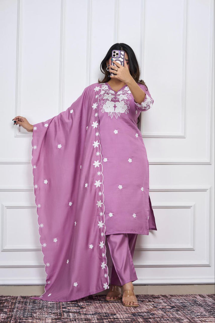 Designers Kurti Pent Dupatta Set