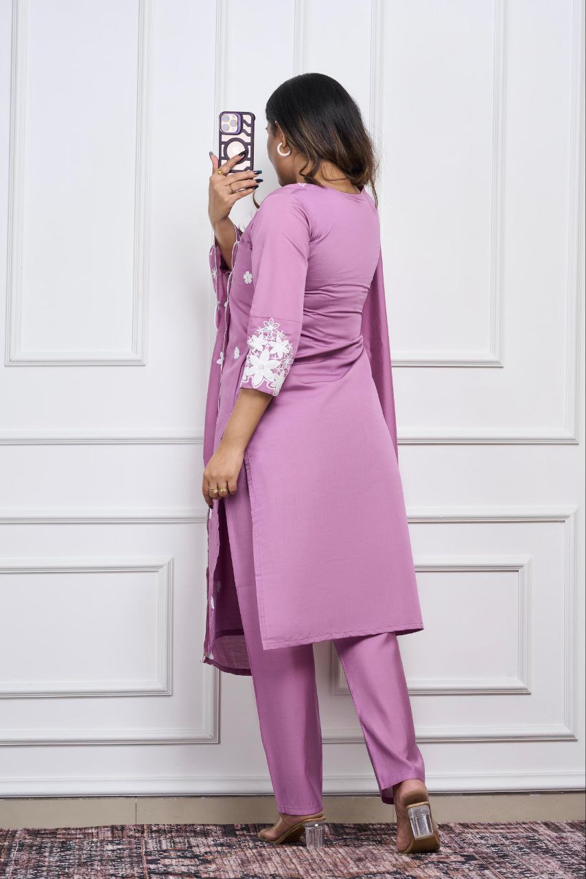 Designers Kurti Pent Dupatta Set