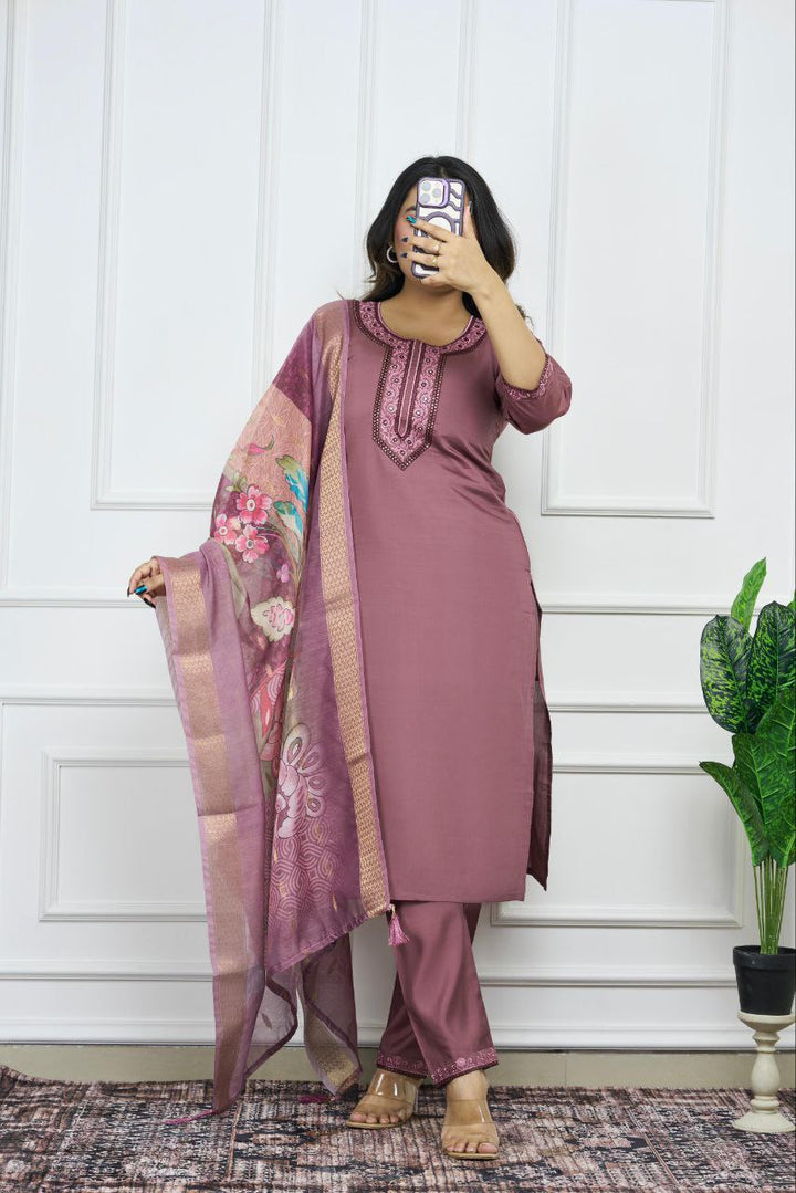 Designers Kurti Pent Dupatta Set