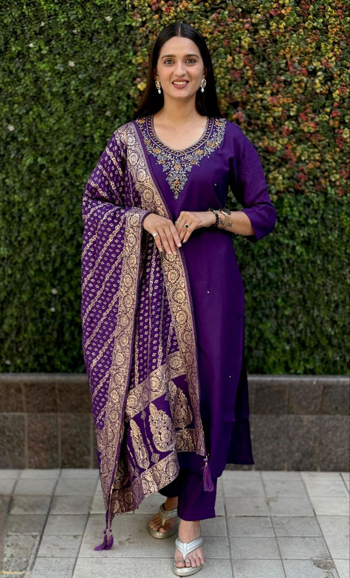 Designers Kurti Pent Dupatta Set