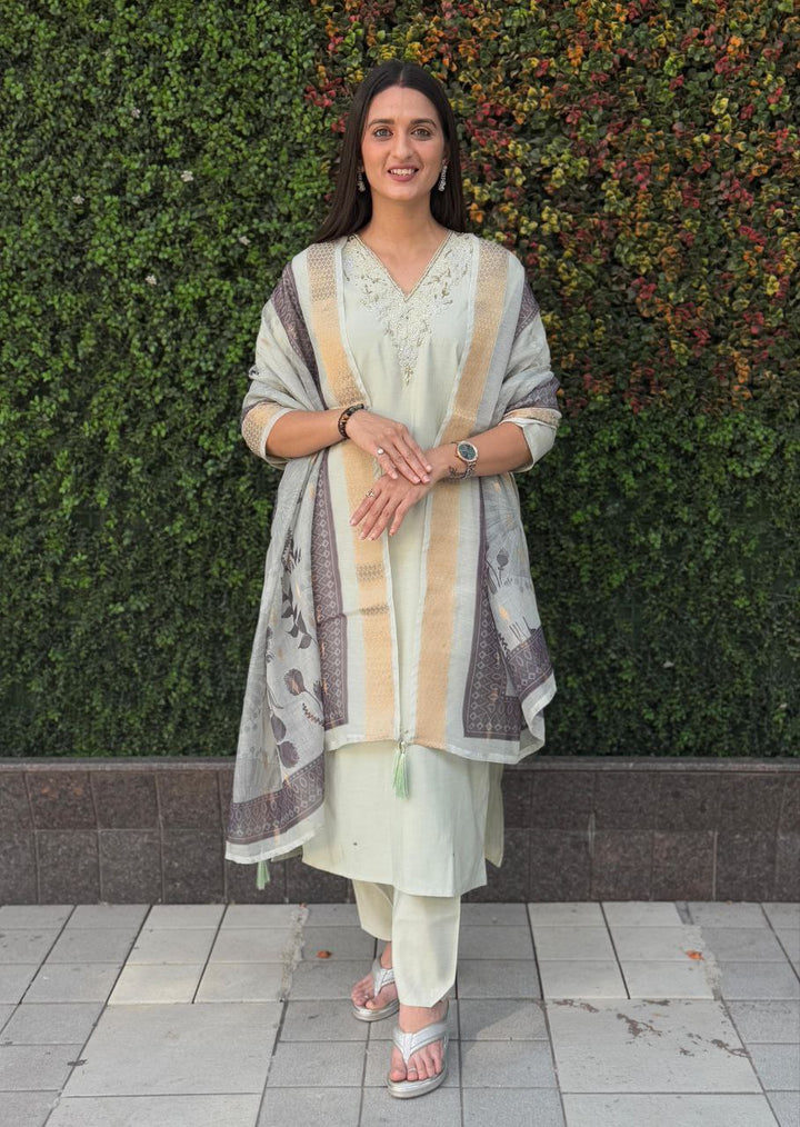 Designers Kurti Pent Dupatta Set