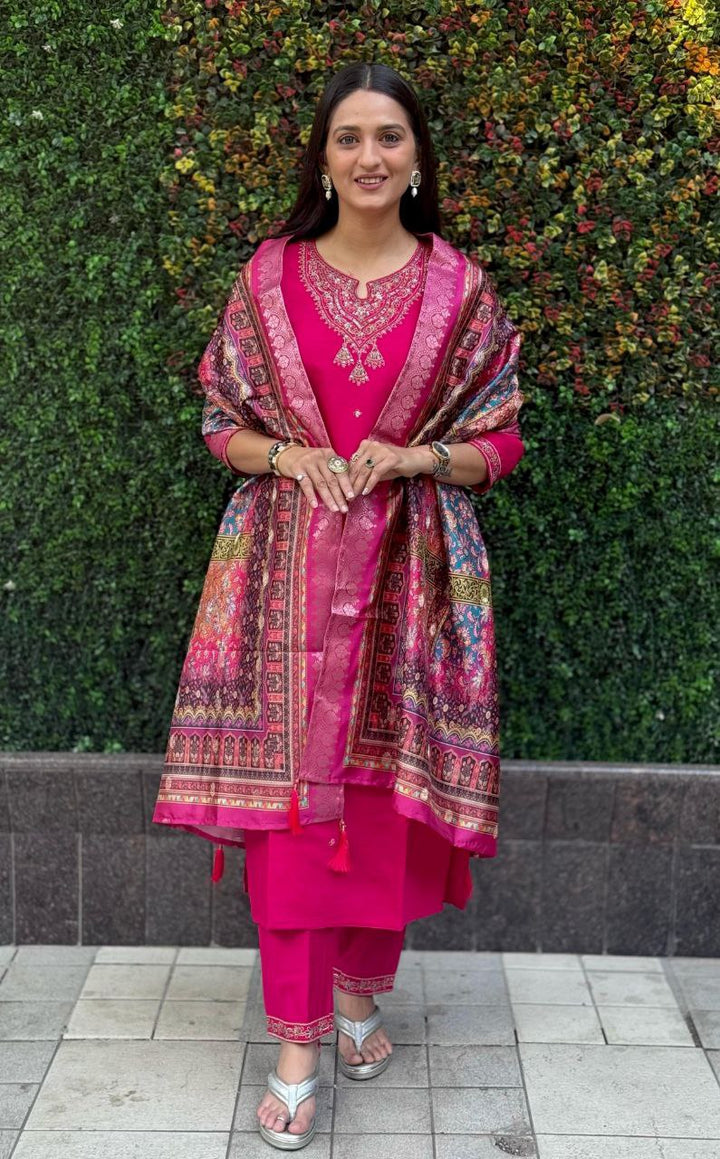Designers Kurti Pent Dupatta Set