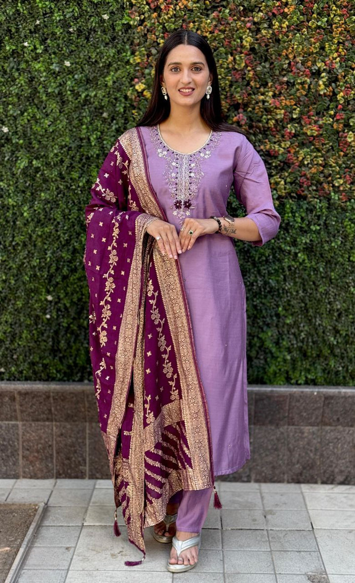 Designers Kurti Pent Dupatta Set