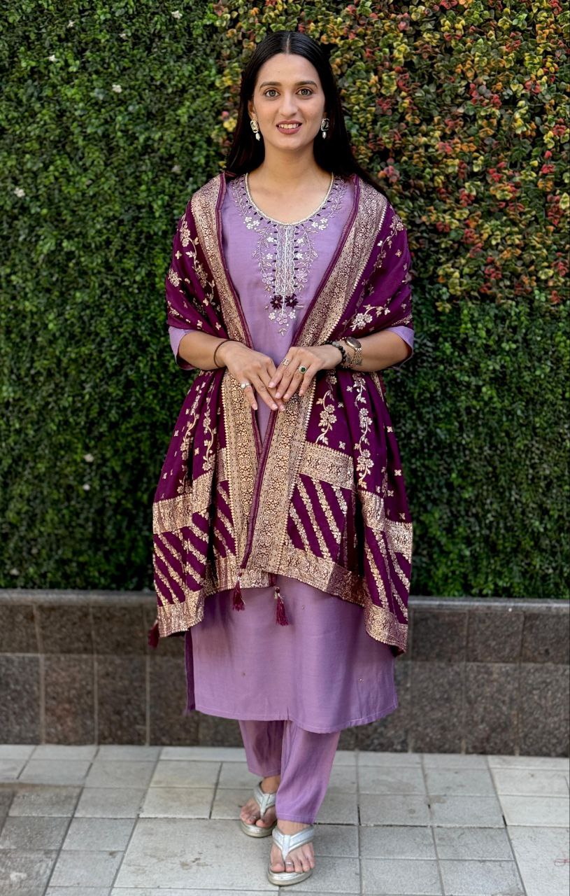 Designers Kurti Pent Dupatta Set
