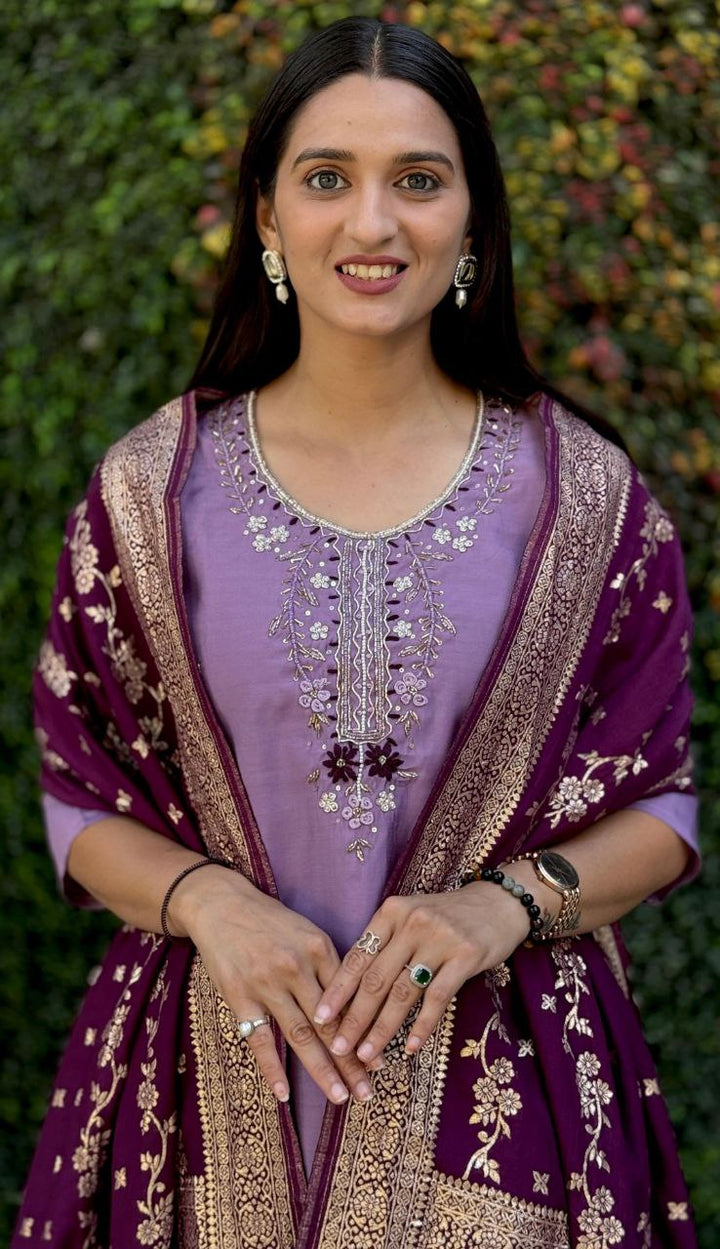 Designers Kurti Pent Dupatta Set