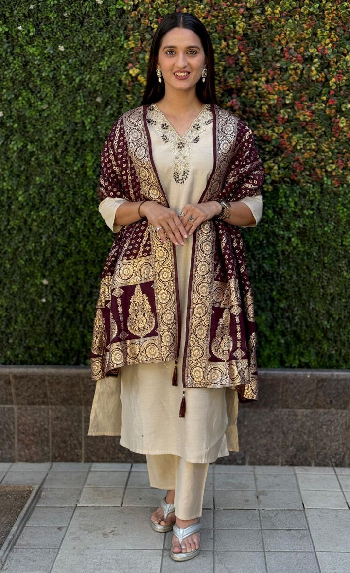 Designers Kurti Pent Dupatta Set