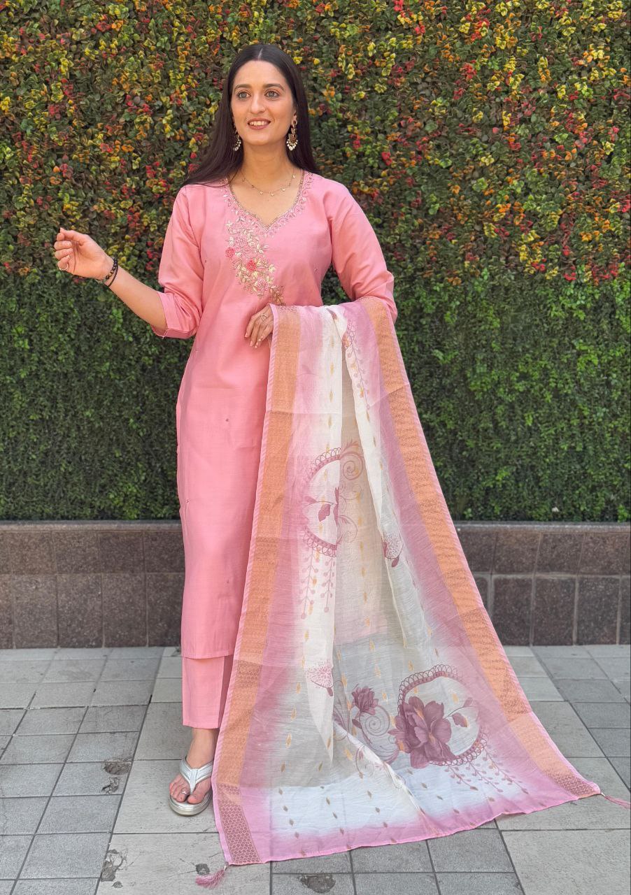 Designers Kurti Pent Dupatta Set