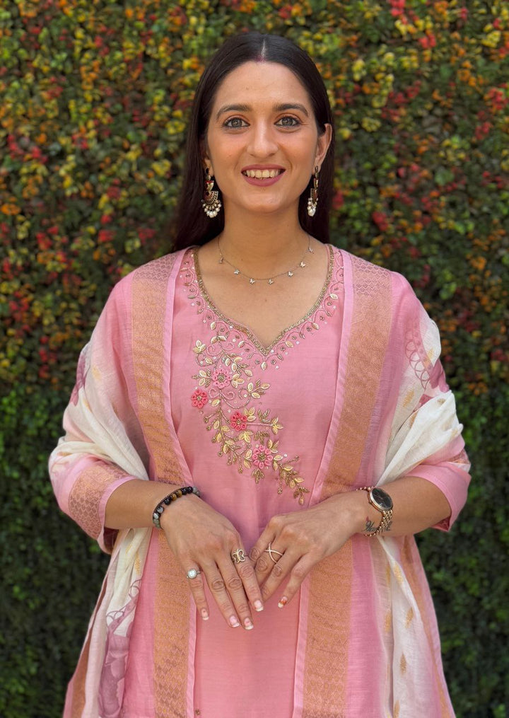 Designers Kurti Pent Dupatta Set