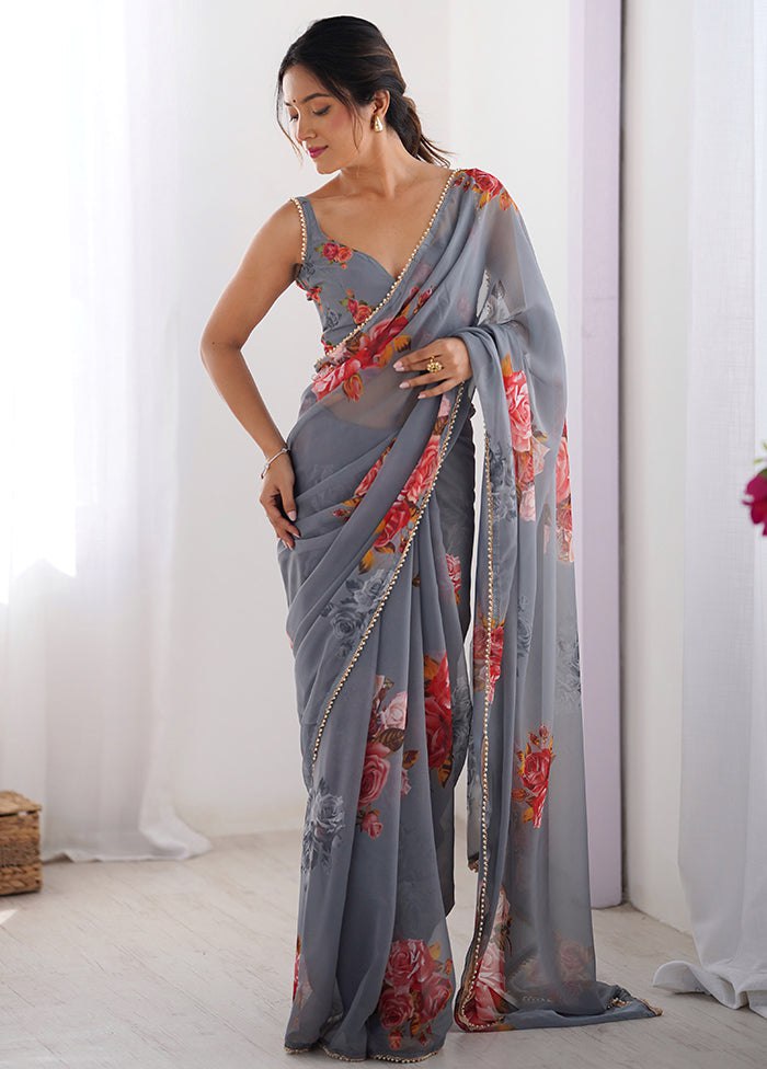 FLORAL COLORFULL SAREE