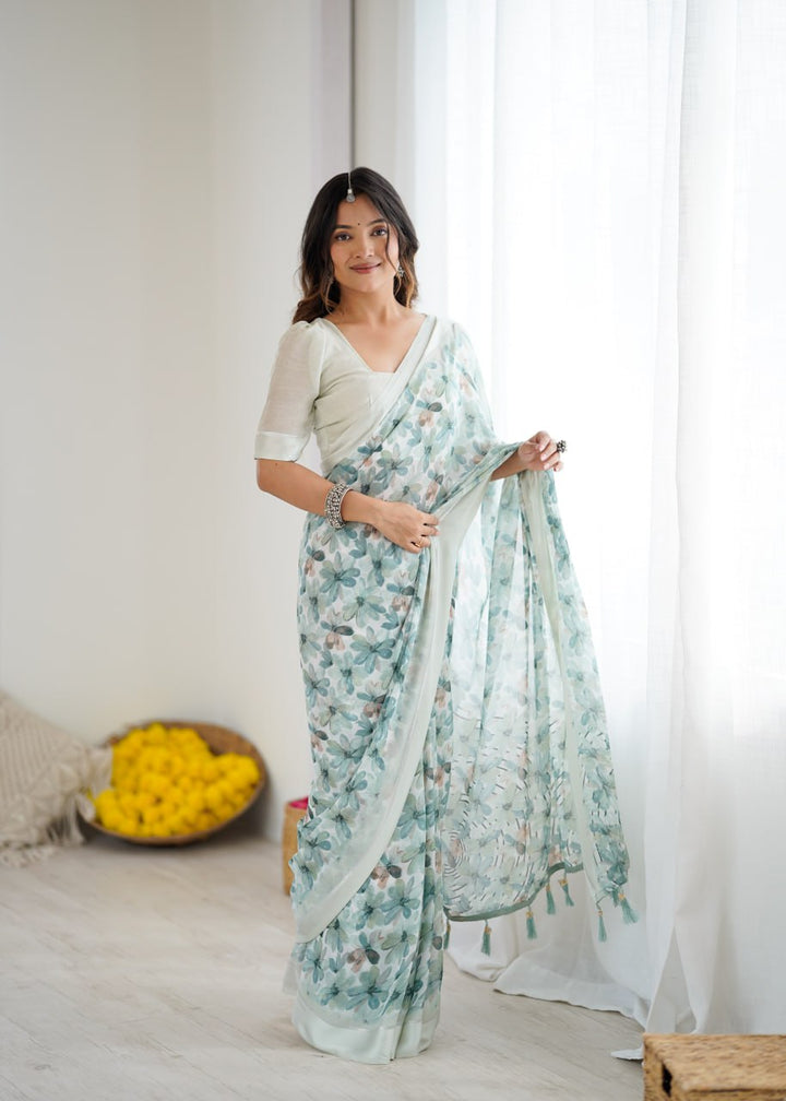 LIGHT COLOR MATCHING SAREES