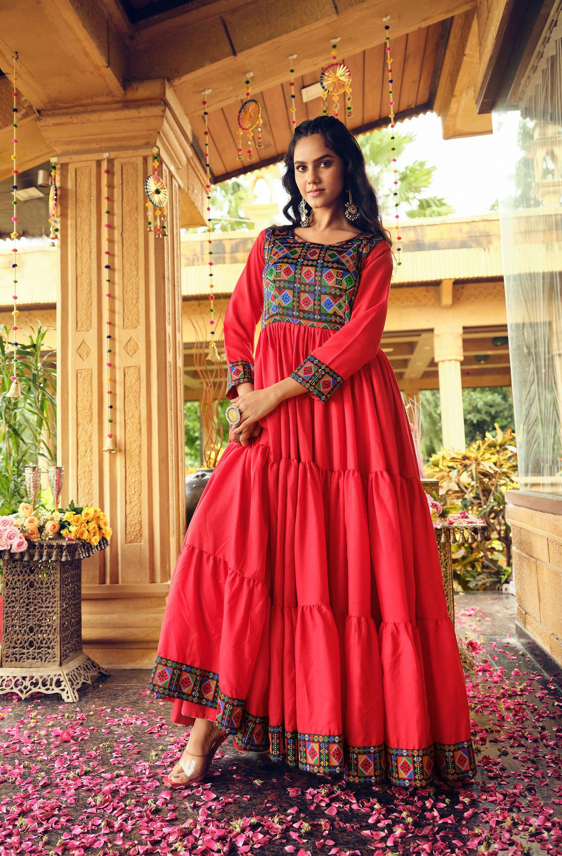 COTTON FABRIC BEAUTIFULL KURTI