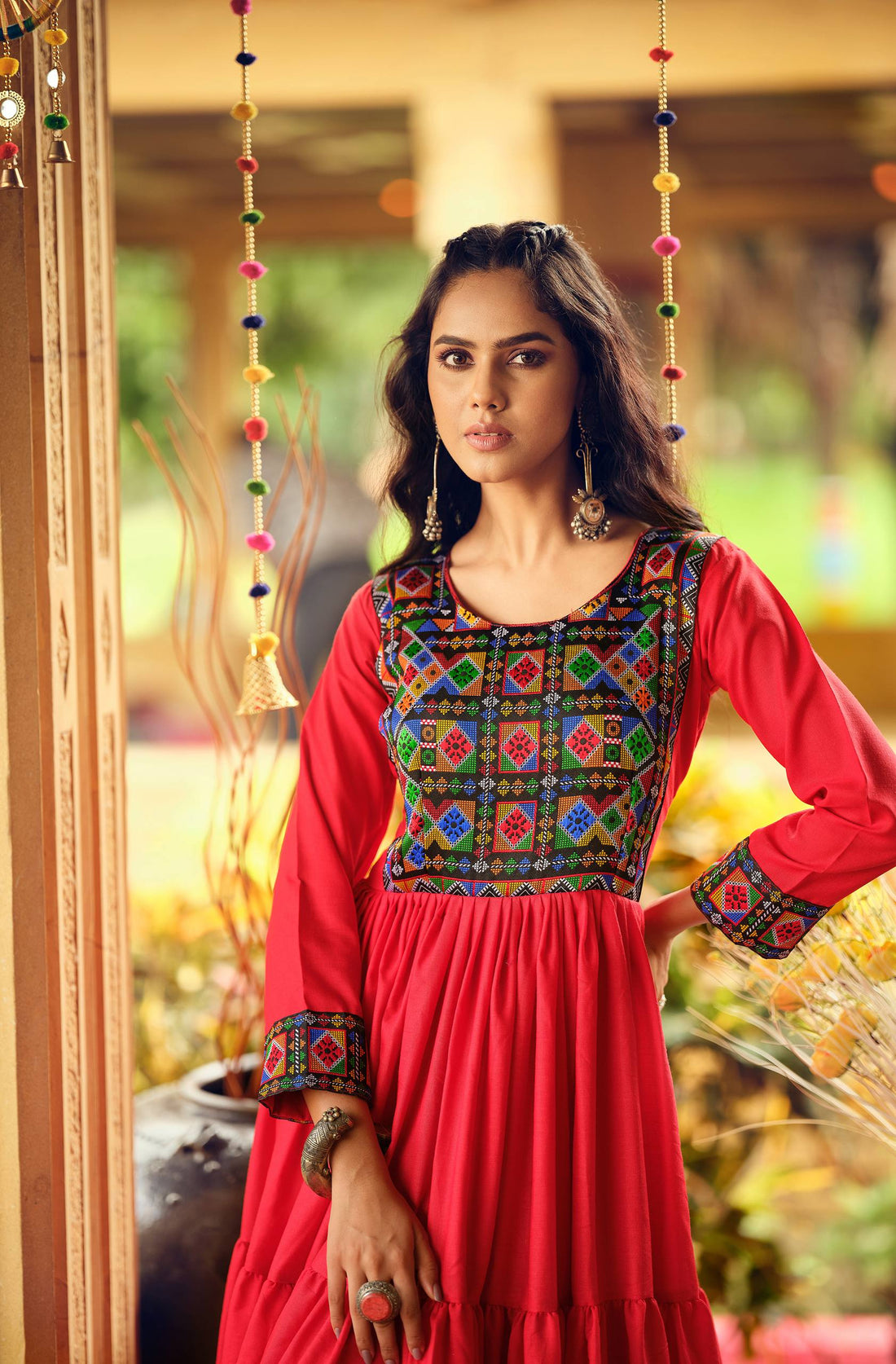 COTTON FABRIC BEAUTIFULL KURTI