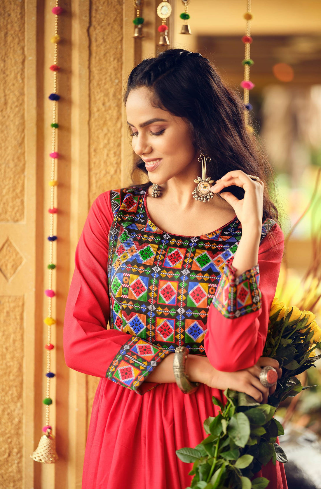 COTTON FABRIC BEAUTIFULL KURTI
